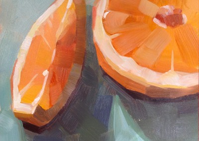 Slice of grapefruit